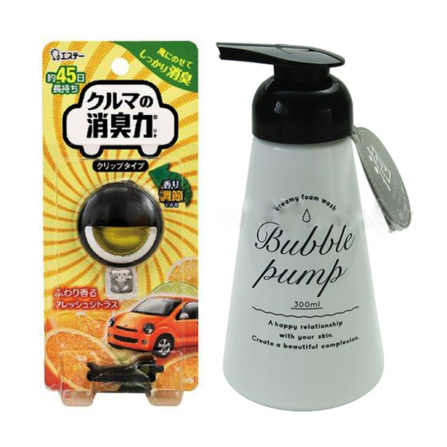 2013281 , 2789931866661 , 62_10387643 , 250000 , Combo-Binh-xit-tao-bot-300ml-Khu-mui-o-to-cao-cap-huong-chanh-dang-gan-Noi-dia-Nhat-Ban-62_10387643 , tiki.vn , Combo Bình xịt tạo bọt 300ml + Khử mùi ô tô cao cấp hương chanh (dạng gắn) + Nội địa Nhật Combo Bình xịt tạo bọt 300ml + Khử mùi ô tô cao cấp hương chanh (dạng gắn) + Nội địa Nhật Bản