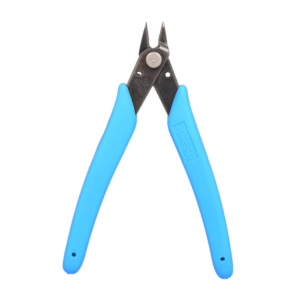 Manicure Unloading Nipper Tweezer Remove Rhinestones Gemstones Metal Unloading Tweezer Stainless Steel Nail Art Tools - Blue