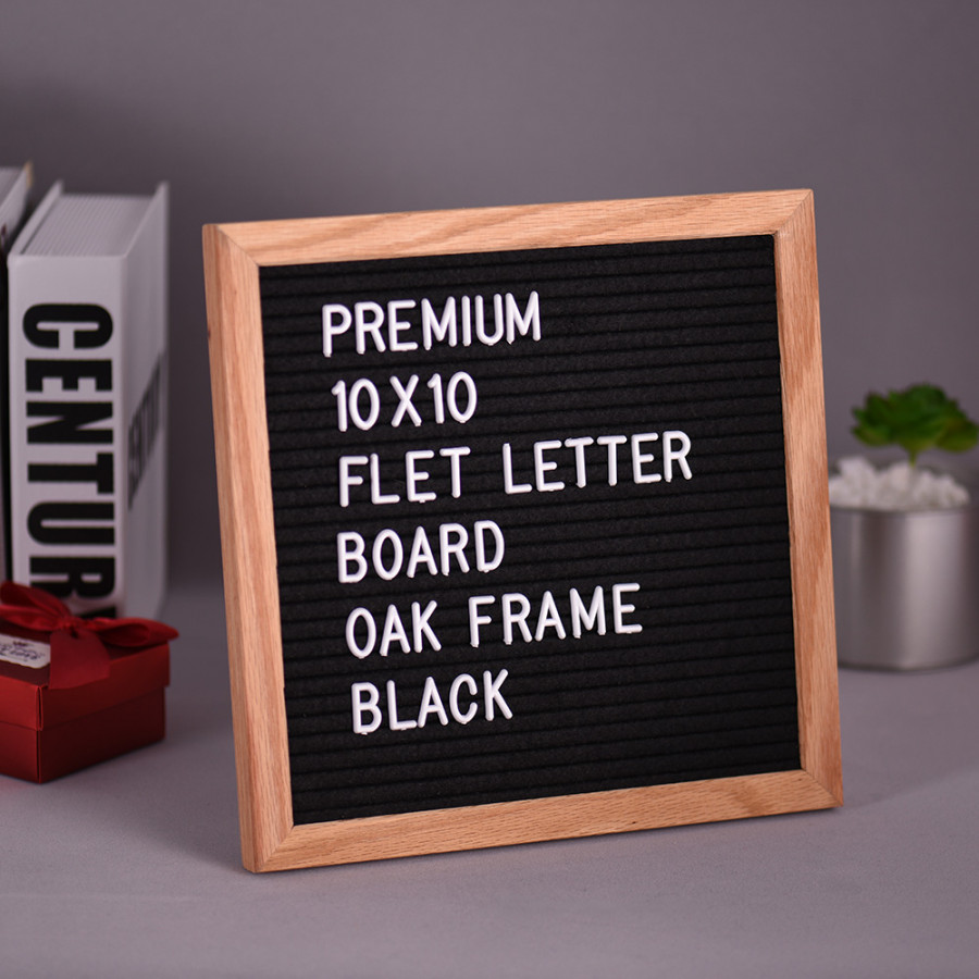 2364425 , 1561800891490 , 62_15455077 , 408000 , 10-10-Felt-Letter-Board-Sign-Message-Home-Office-Decor-Board-Oak-Frame-with-290-Changeable-White-Letters-Symbols-62_15455077 , tiki.vn , 10" * 10" Felt Letter Board Sign Message Home Office Decor Board 10" * 10" Felt Letter Board Sign Message Home Office Decor Board Oak Frame with 290 Changeable White Letters Symbols