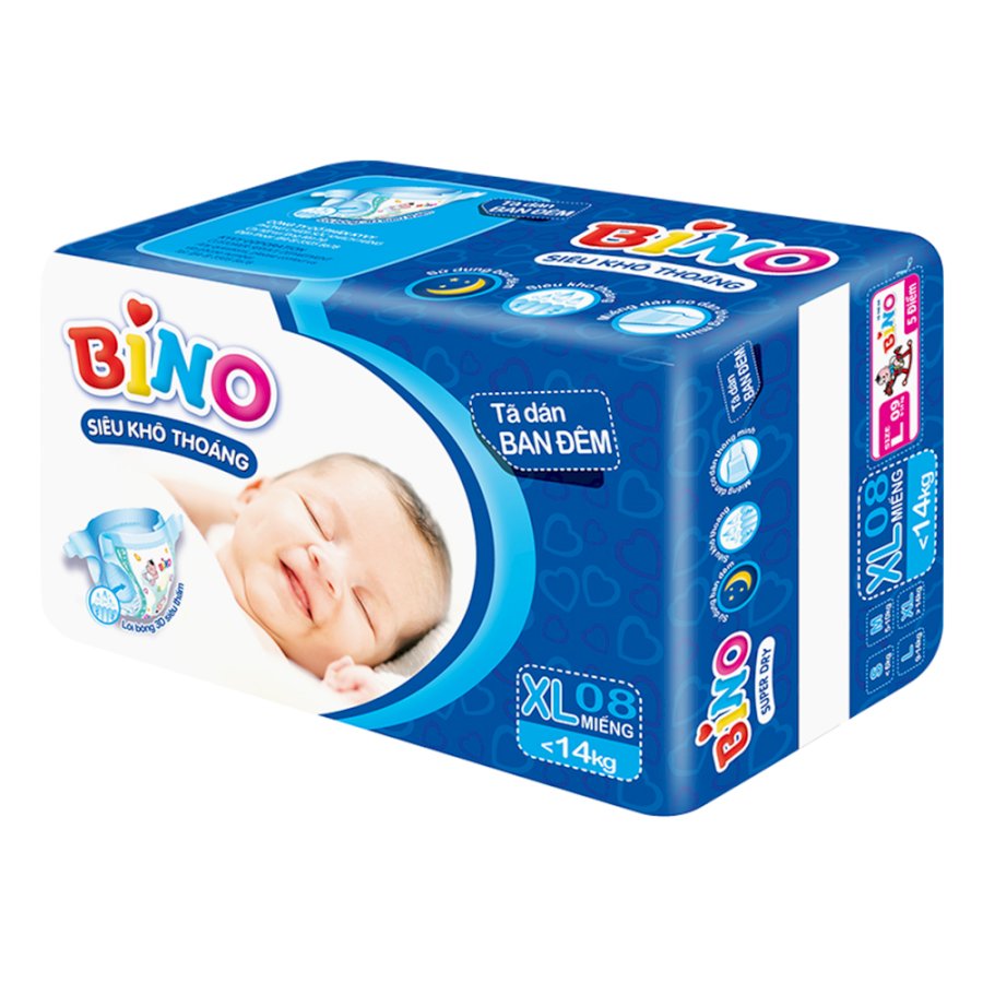 1982339 , 8100959943846 , 62_852868 , 130000 , Ta-Dan-Bino-Ban-Dem-Bao-Lon-Size-XL28-28-Mieng-62_852868 , tiki.vn , Tã Dán Bino Ban Đêm Bao Lớn Size XL28 (28 Miếng) Tã Dán Bino Ban Đêm Bao Lớn Size XL28 (28 Miếng)