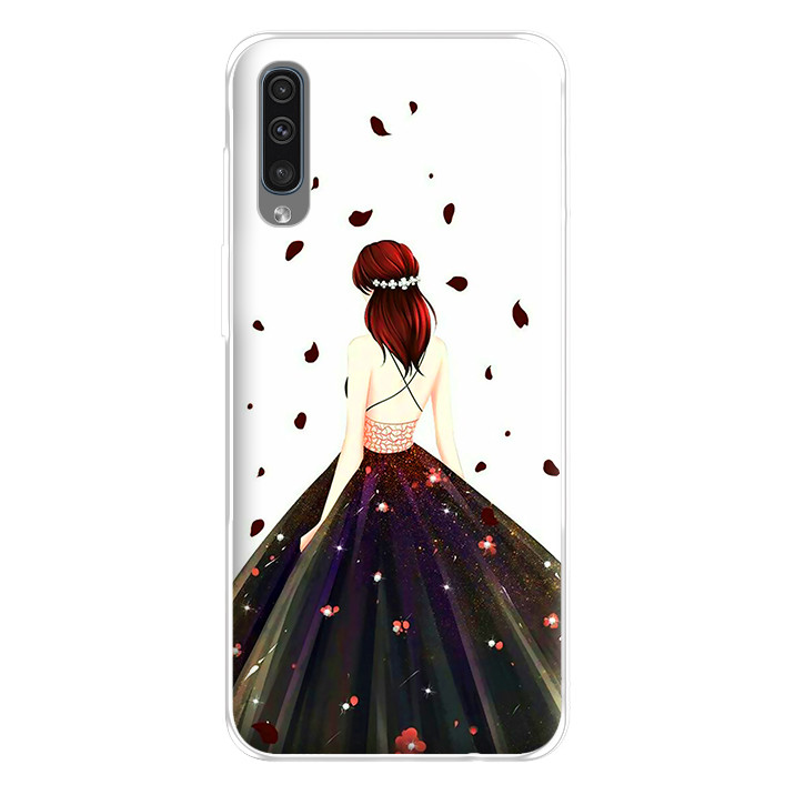 Ốp lưng dẻo cho điện thoại Samsung Galaxy A50 - 224 0106 GIRL03