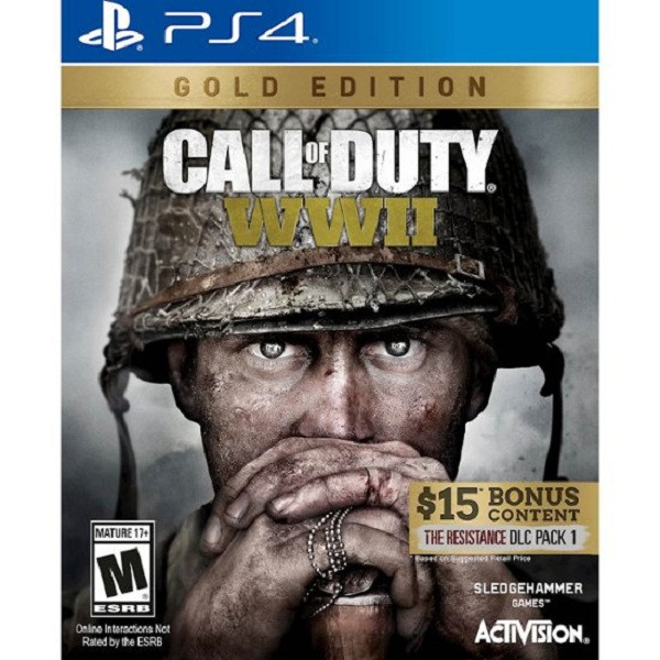 Đĩa game Ps4: Call Of Duty WWII ( Gold Edition ) - 1310437 , 8208600323457 , 62_6398283 , 1212000 , Dia-game-Ps4-Call-Of-Duty-WWII-Gold-Edition--62_6398283 , tiki.vn , Đĩa game Ps4: Call Of Duty WWII ( Gold Edition )