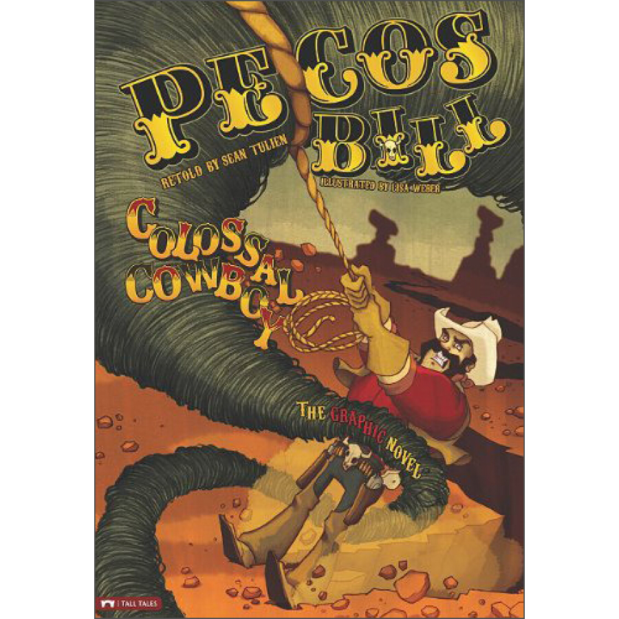1317778 , 5308318434759 , 62_5304701 , 146000 , Pecos-Bill-Colossal-Cowboy-The-Graphic-Novel-Graphic-Spin-Quality-Paper-62_5304701 , tiki.vn , Pecos Bill Colossal Cowboy: The Graphic Novel (Graphic Spin (Quality Paper) Pecos Bill Colossal Cowboy: The Graphic Novel (Graphic Spin (Quality Paper)