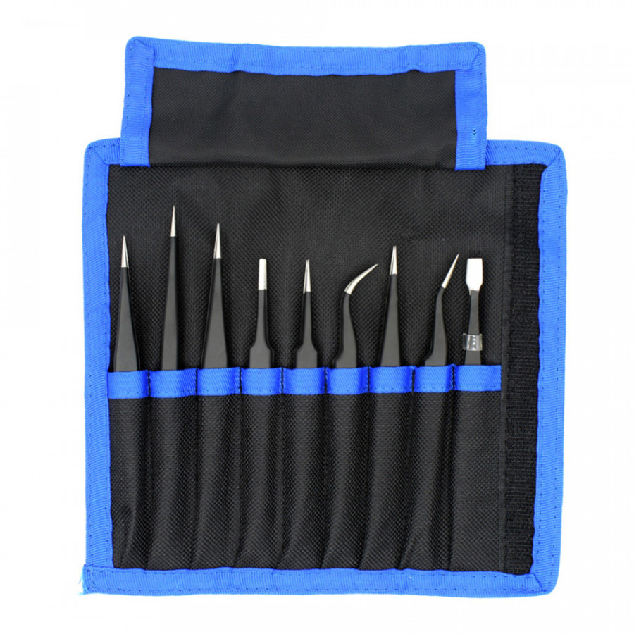 1904914 , 8625949898499 , 62_14591456 , 270000 , 9pcs-ESD-Tweezer-Set-Stainless-Steel-Anti-static-Precision-Non-slip-Tweezers-Electronic-Mobile-Phone-Repair-Tools-Kit-62_14591456 , tiki.vn , 9pcs ESD Tweezer Set Stainless Steel Anti-static Precision 9pcs ESD Tweezer Set Stainless Steel Anti-static Precision Non-slip Tweezers Electronic Mobile Phone Repair Tools Kit