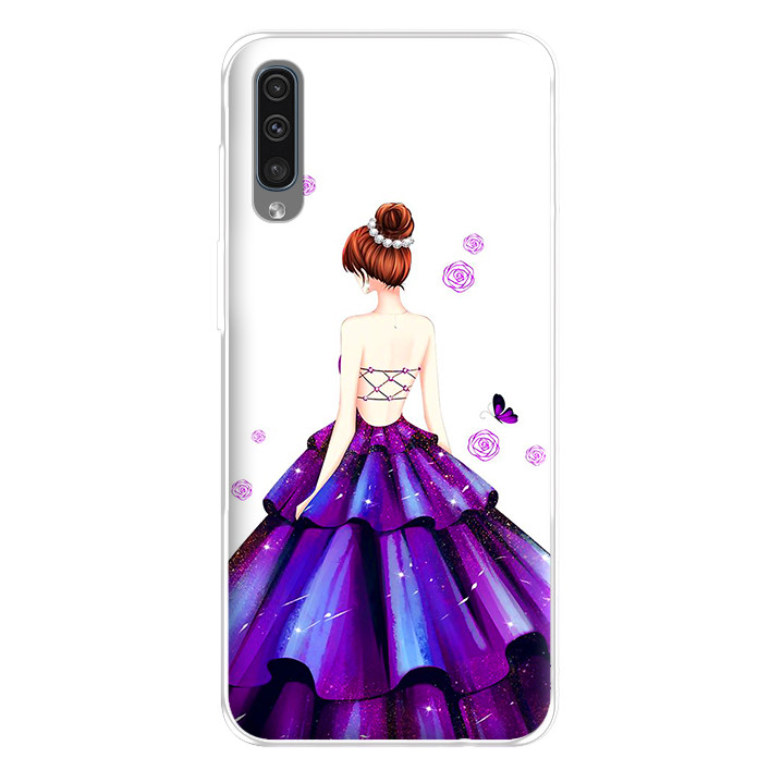 Ốp lưng dẻo cho điện thoại Samsung Galaxy A50 - 224 0100 GIRL06