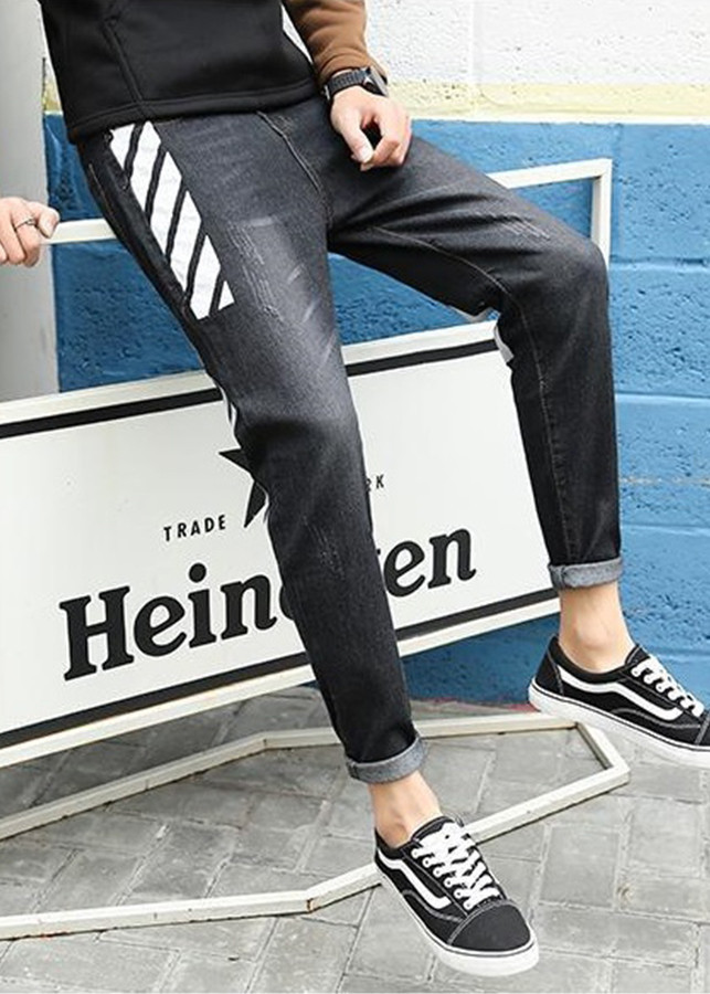 Quần jeans nam họa tiết trẻ trung Haint Boutique Qj48