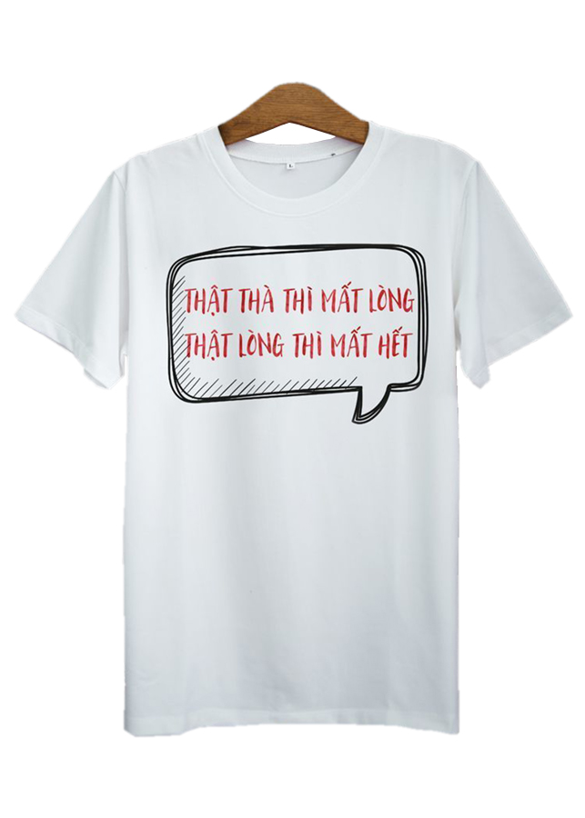 1253570 , 5062648961247 , 62_8297136 , 229000 , Ao-Thun-Unisex-In-That-Tha-Thi-Mat-Long-ASFU190-Trang-62_8297136 , tiki.vn , Áo Thun Unisex In Thật Thà Thì Mất Lòng ASFU190 - Trắng Áo Thun Unisex In Thật Thà Thì Mất Lòng ASFU190 - Trắng