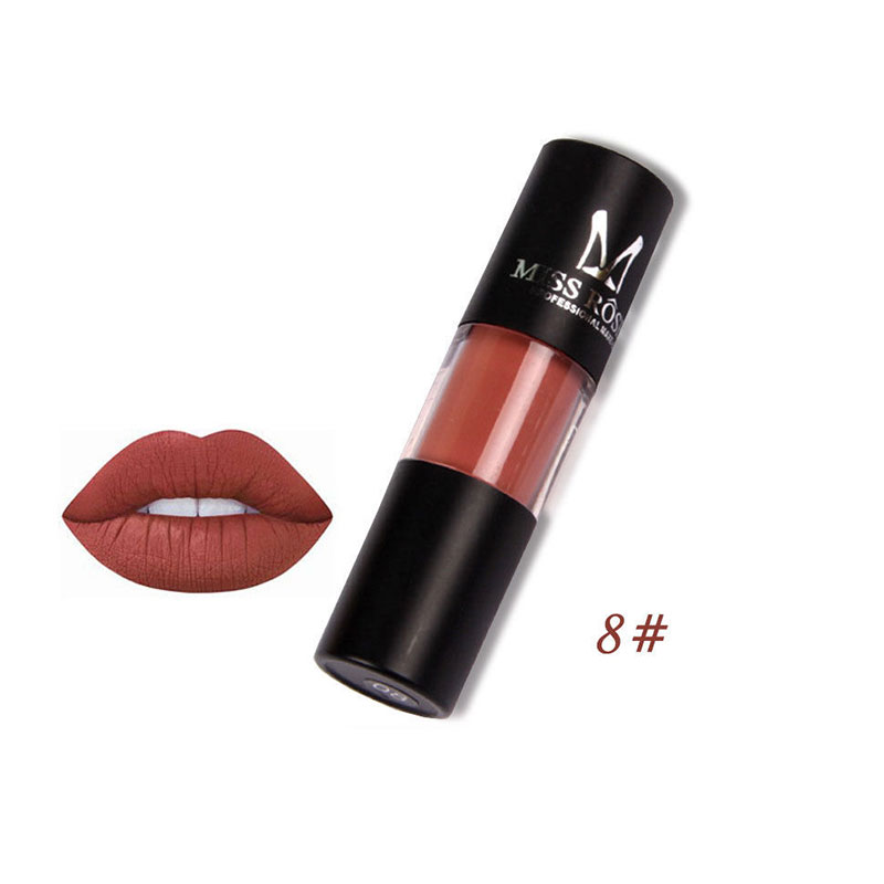 12 Color Charming Fashion Matte Lipstick Non-Stick Cup Lip Balm Makeup
