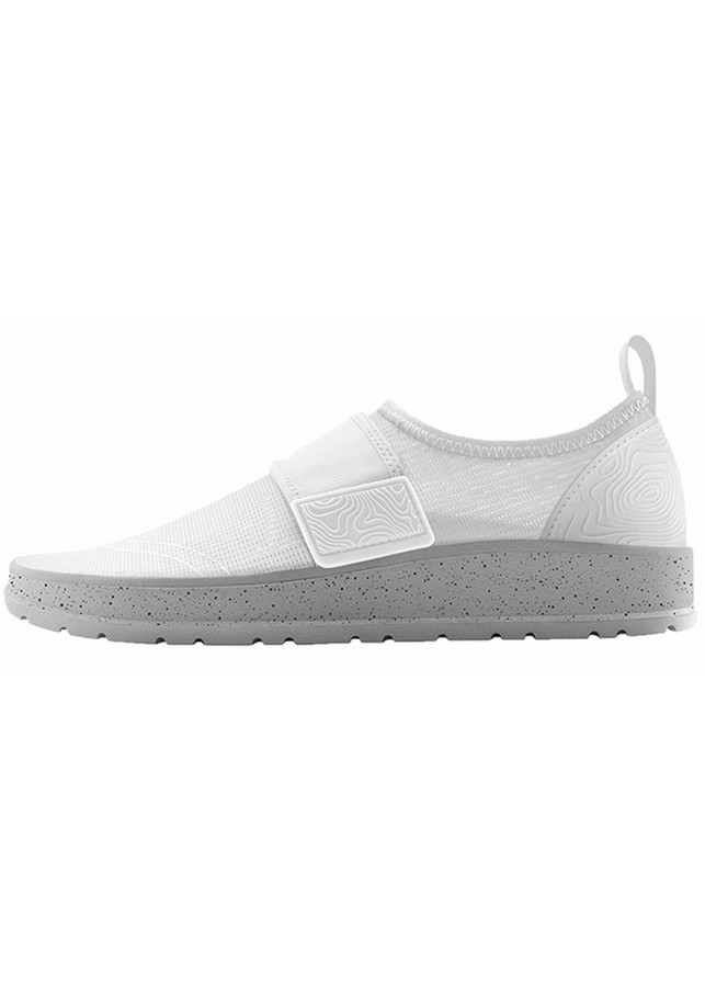 Giày Sneakers Nữ People Aqua Lennon NC04AQ-002 - Yeti White/Skyline Grey Speckle