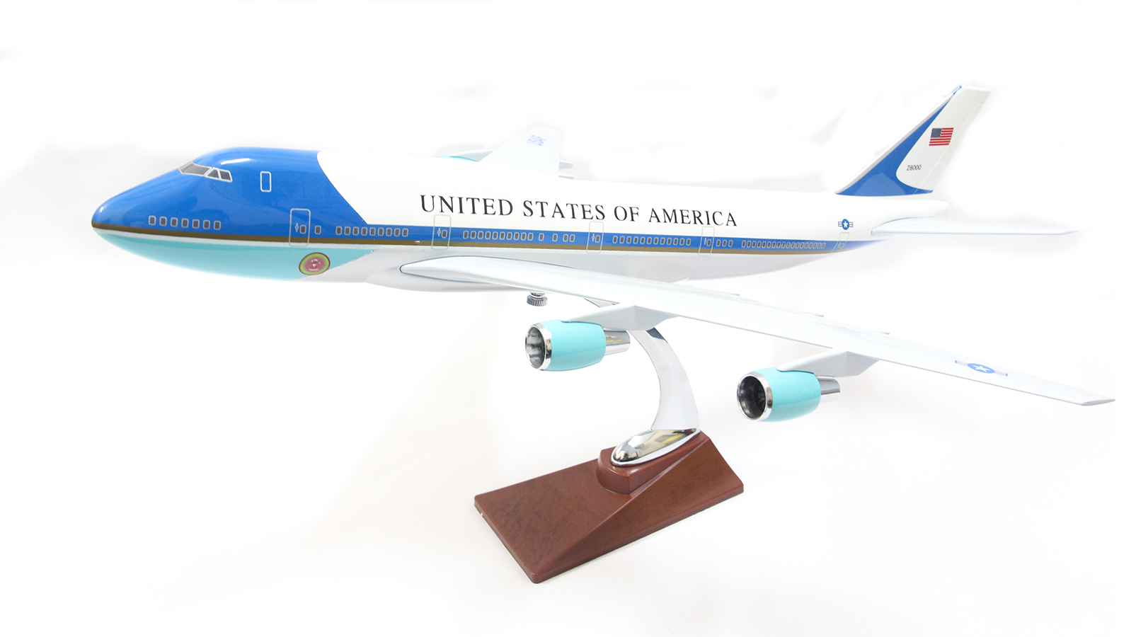 1210443 , 8706576165441 , 62_5084783 , 1599000 , Mo-hinh-may-bay-B747-Air-Force-One-47cm-TrangXanh-62_5084783 , tiki.vn , Mô hình máy bay B747 Air Force One 47cm-Trắng,Xanh Mô hình máy bay B747 Air Force One 47cm-Trắng,Xanh
