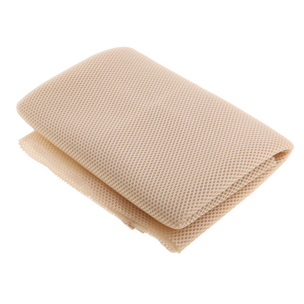 2 Pieces Speaker Grill Cloth Stereo Gille Fabric Speaker Mesh Cloth