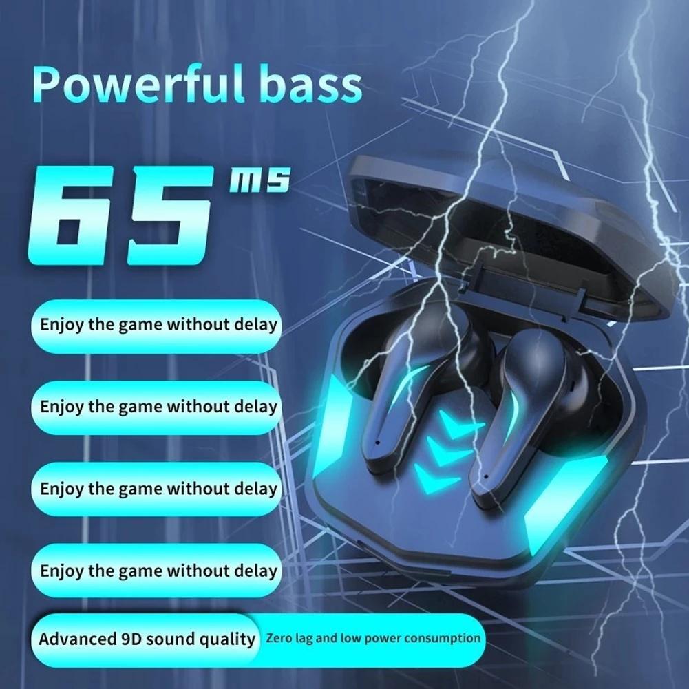 Tai nghe không dây TZUZL MD188 TWS Bluetooth 5.1 hỗ trợ giảm tiếng ồn khi chơi game