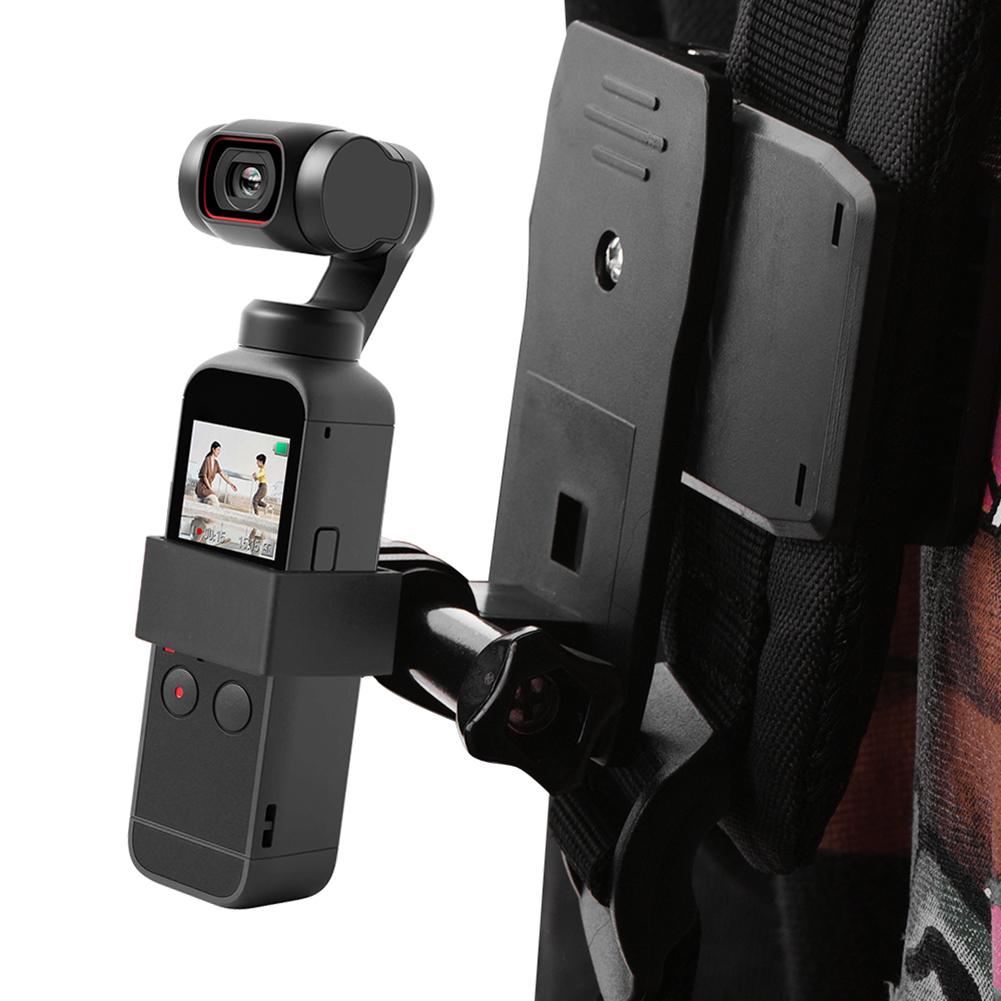 Backpack Dây đeo gắn kẹp kẹp kẹp với khung mở rộng vít cho DJI Pocket 2 Phụ kiện camera gimbal cầm tay