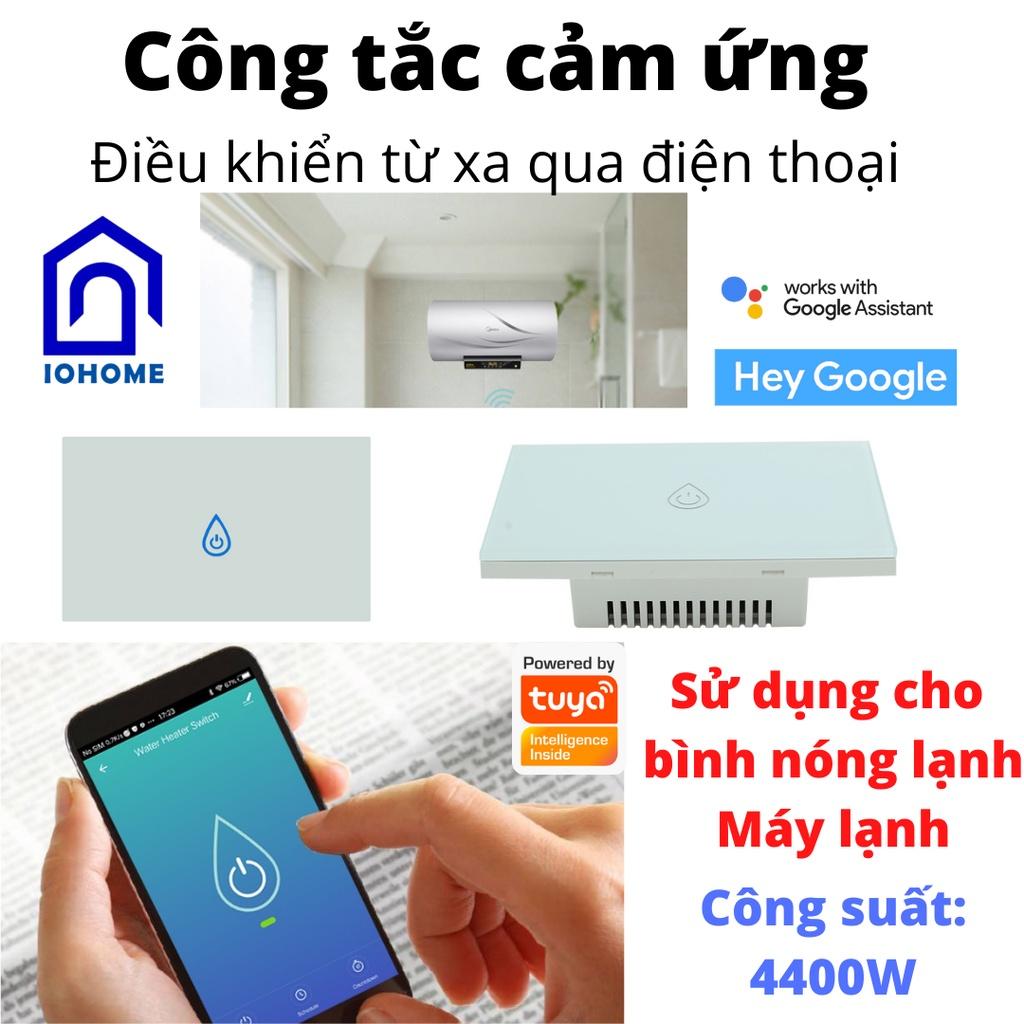 Công tắc bình nóng lạnh/ máy lạnh cao cấp 20A 4400W wifi, bluetooth và Zigbee - Tuya Smart Life boiler switch 20A 4400W