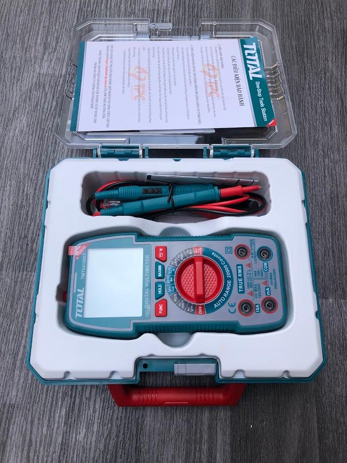 ĐỒNG HỒ VẠN NĂNG KỸ THUẬT SỐ 2.0000V TOTAL TMT5410003 - HÀNG CHÍNH HÃNG