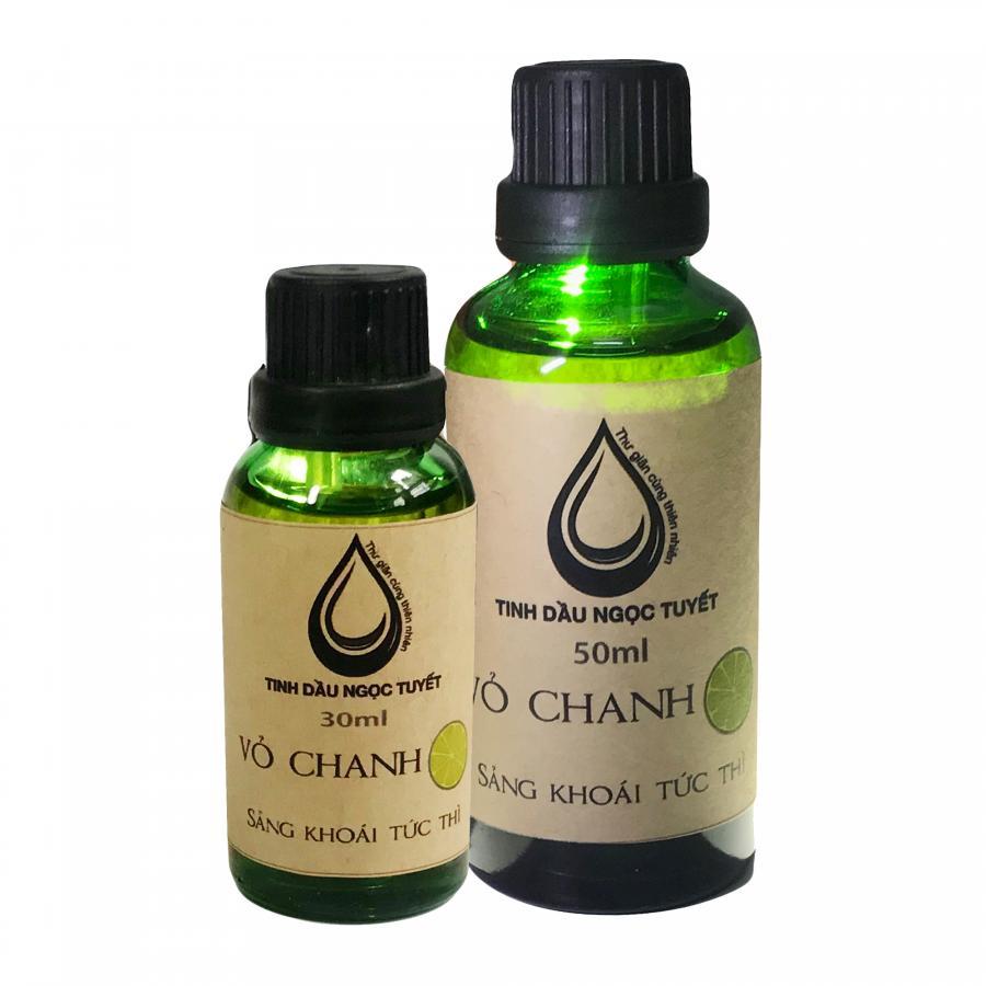 Combo 2 chai tinh dầu vỏ chanh giúp làm giảm lo lắng và căng thẳng Ngọc Tuyết 50mlx30ml