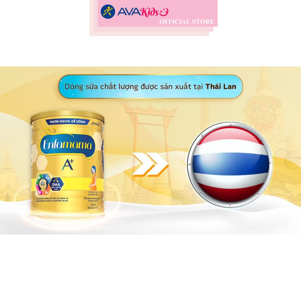 Sữa bầu Enfamama A+ 360° Brain Plus hương vani 830g