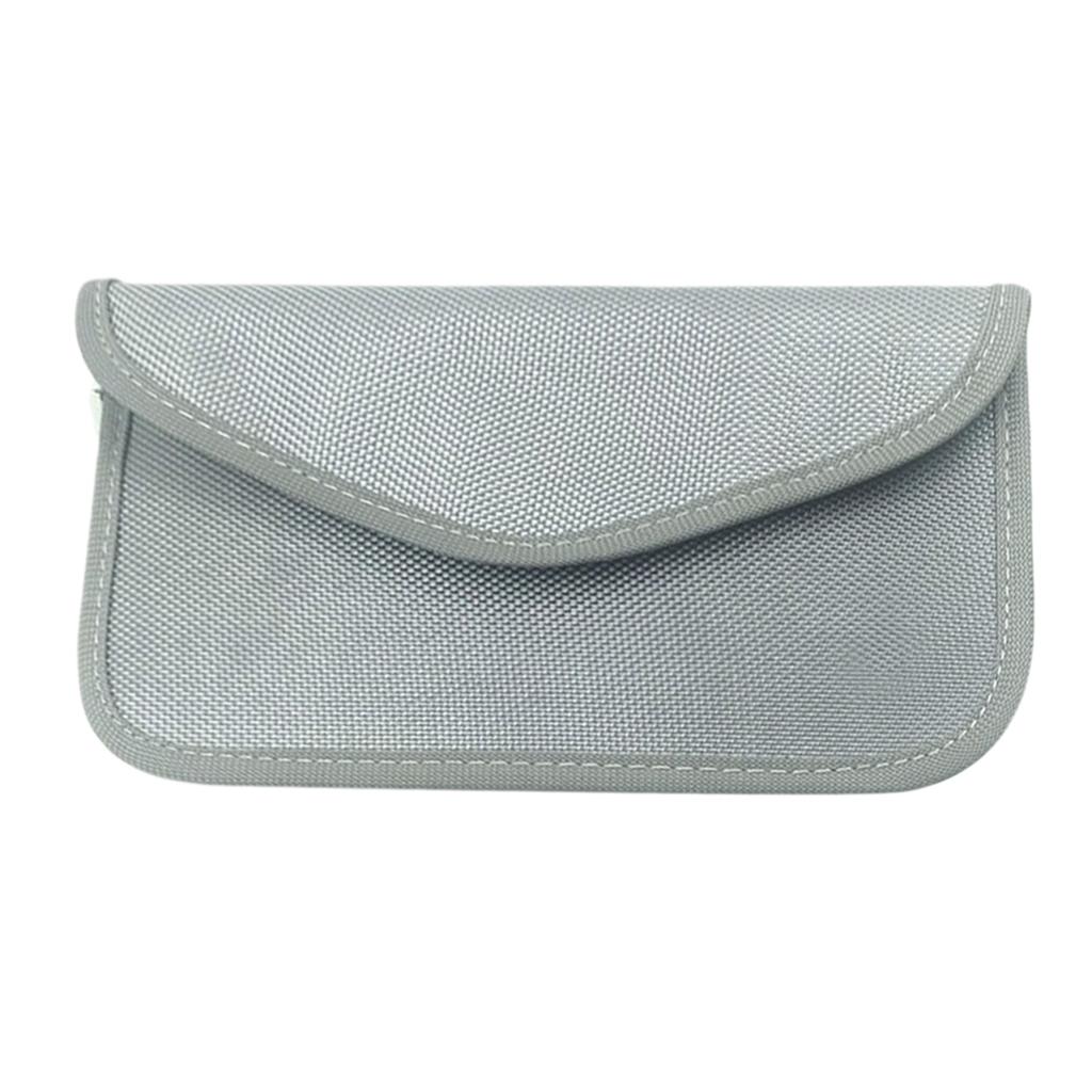 2Pcs Signal Blocking Bag Anti-Radiation Signal Shielding Pouch Wallet Cases