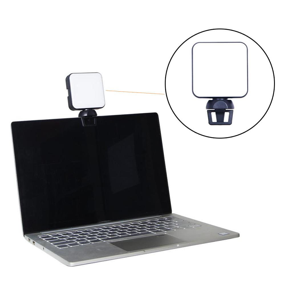 Makeup Video Conference Light Vlog Kit for Computer Laptop Light Black
