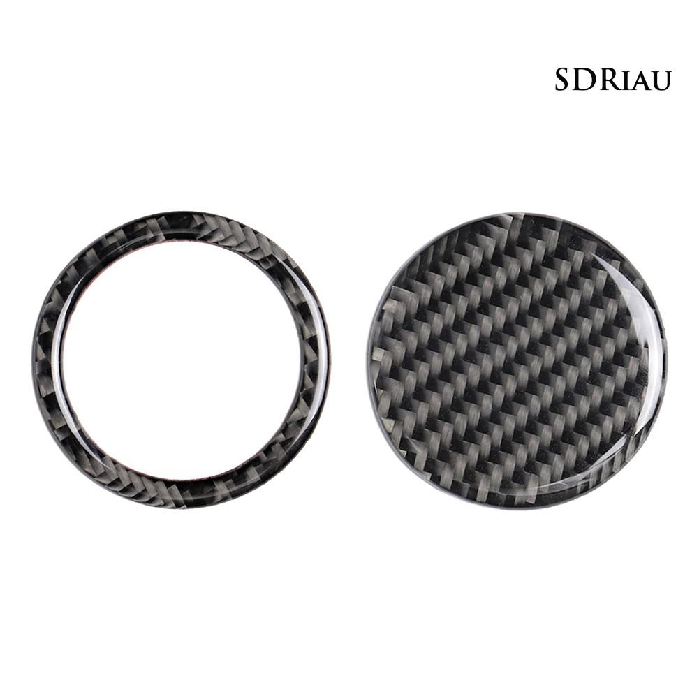 Set 2 Miếng Dán Trang Trí Nút Khởi Động Cho Xe Hơi Toyota 86 Subaru Brz