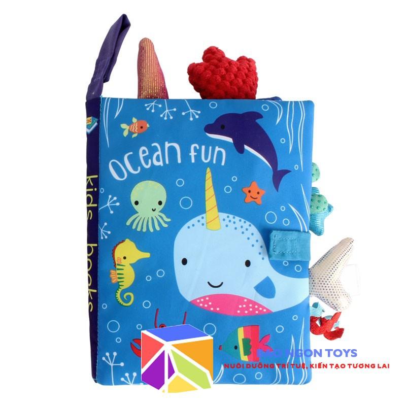 SÁCH VẢI ĐUÔI PHÁT TRIỂN GIÁC QUAN VÀ KỸ NĂNG MONTESSORI