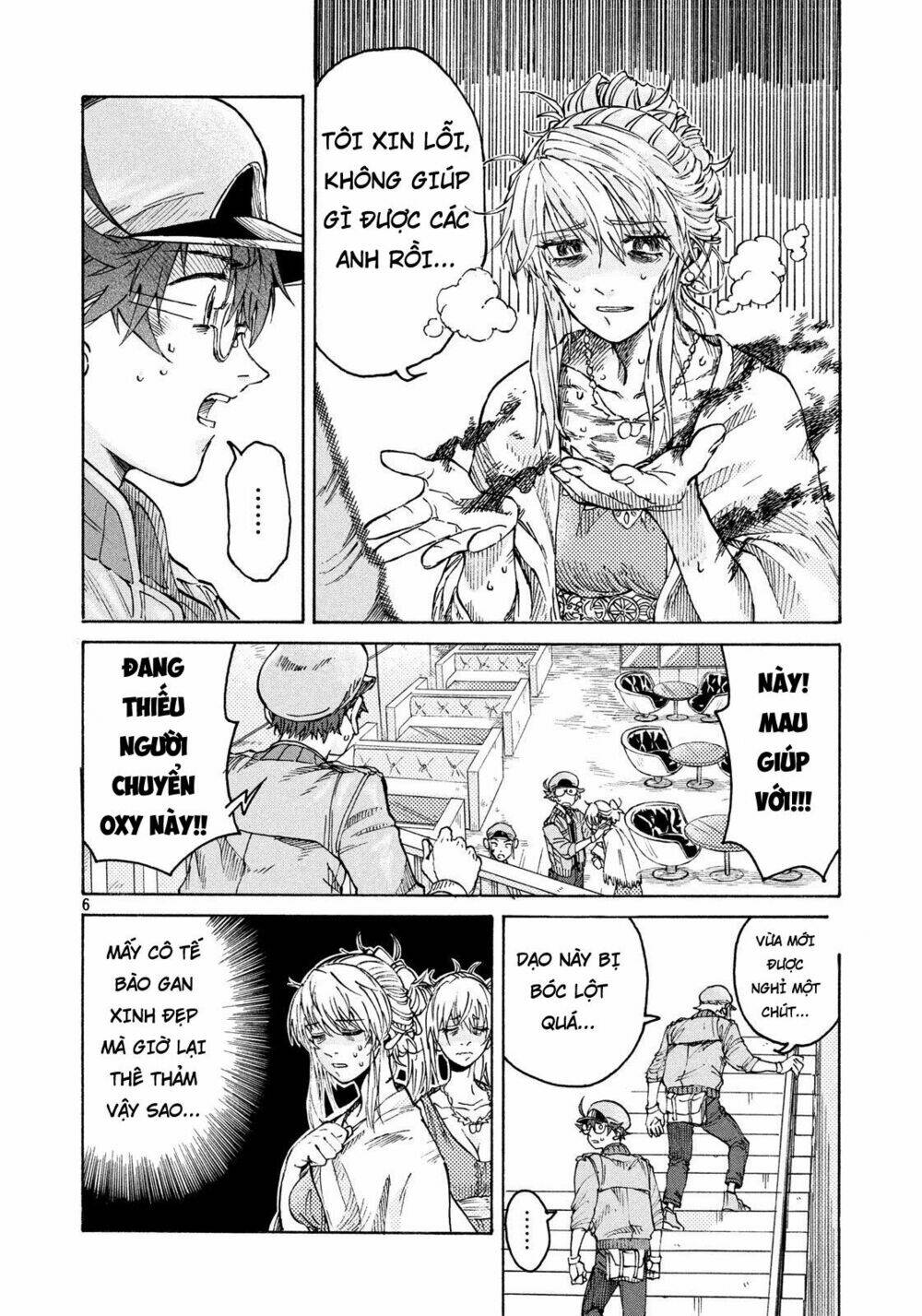 biệt đội tế bào black - hataraku saibou black chapter 6 6