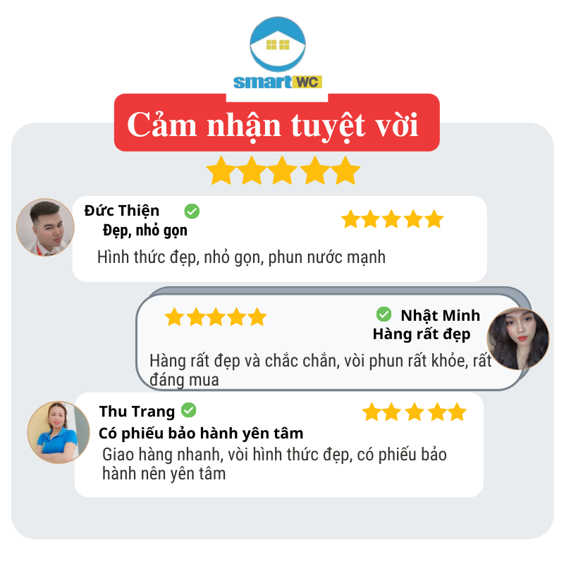 Vòi sen, tay sen tăng áp Luva Vs 3- Hàng Chính Hãng