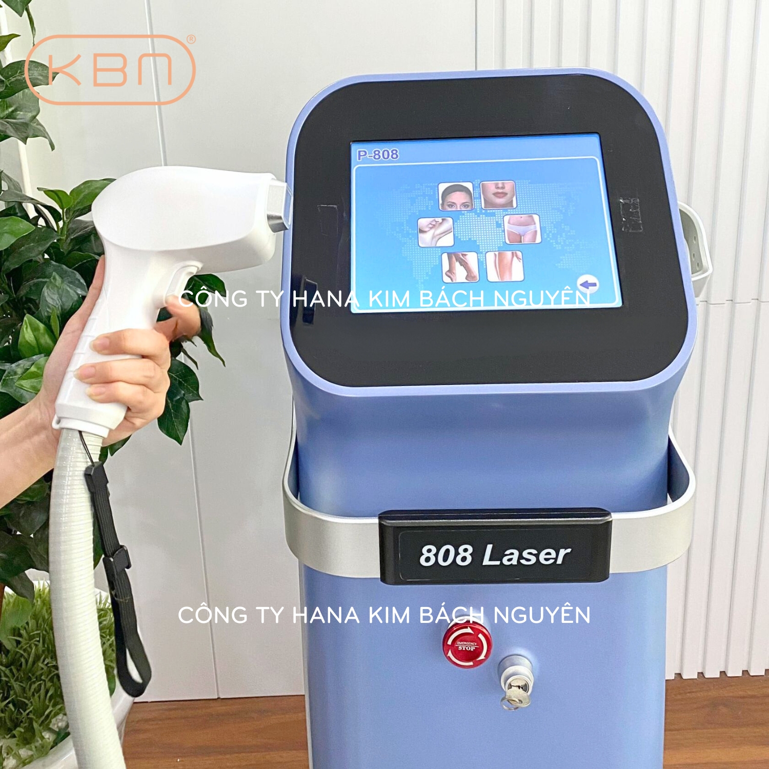 Máy triệt lông DIODE 808nm công nghệ cao, loại bỏ lông vĩnh viễn