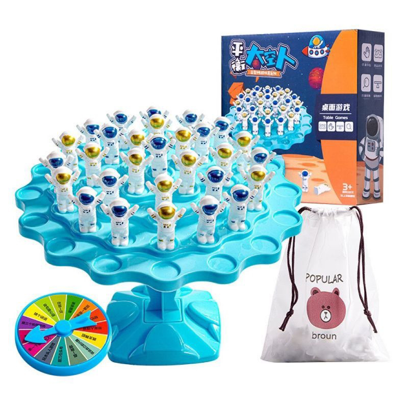 Đồ Chơi Xếp Hình Cây Cân Bằng 60 Phi Hành Gia Cho Bé