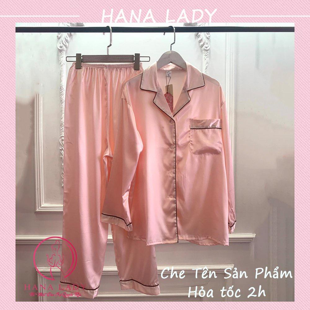 Đồ bộ pijama lụa - Bộ ngủ mặc nhà cao cấp nhiều họa tiết