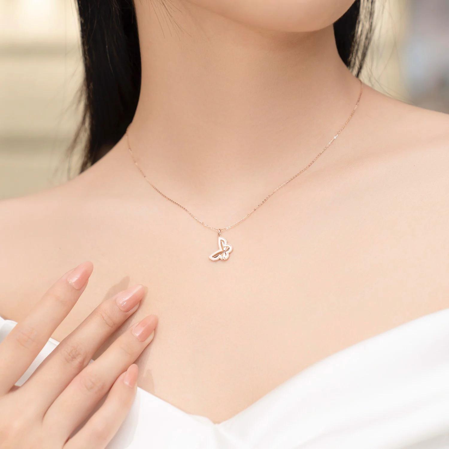 Dây Chuyền Vàng 18K DCZ005 Huy Thanh Jewelry