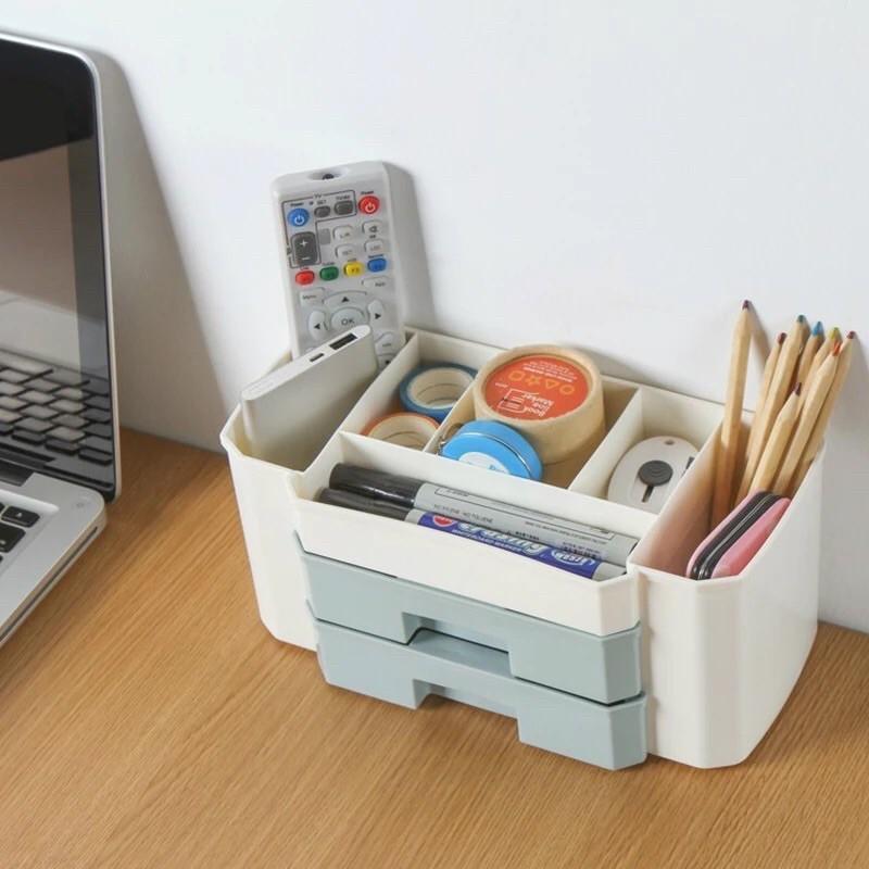 Kệ đựng mỹ phẩm 2 ngăn kéo