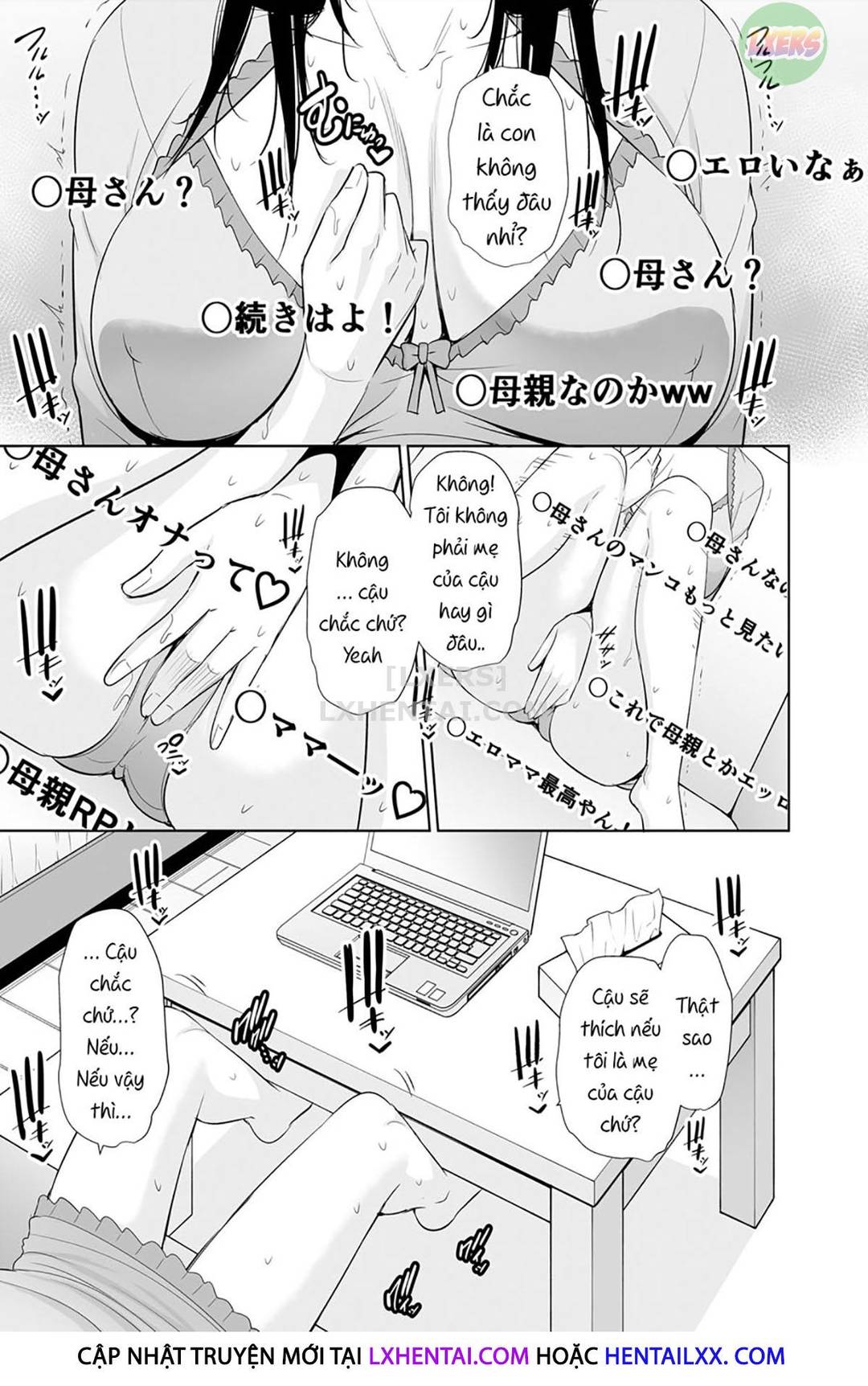 người mẹ đơn thân livestream về đêm chapter 0 12