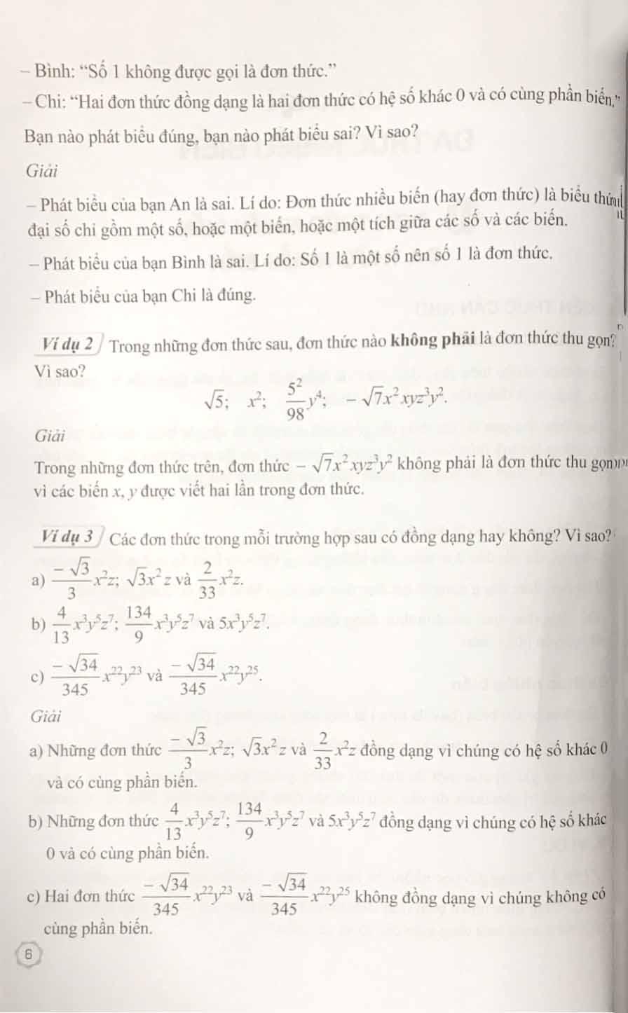 Sách Giáo Khoa Bài Tập Toán 8 - Tập 1 (Cánh Diều) (Chuẩn)