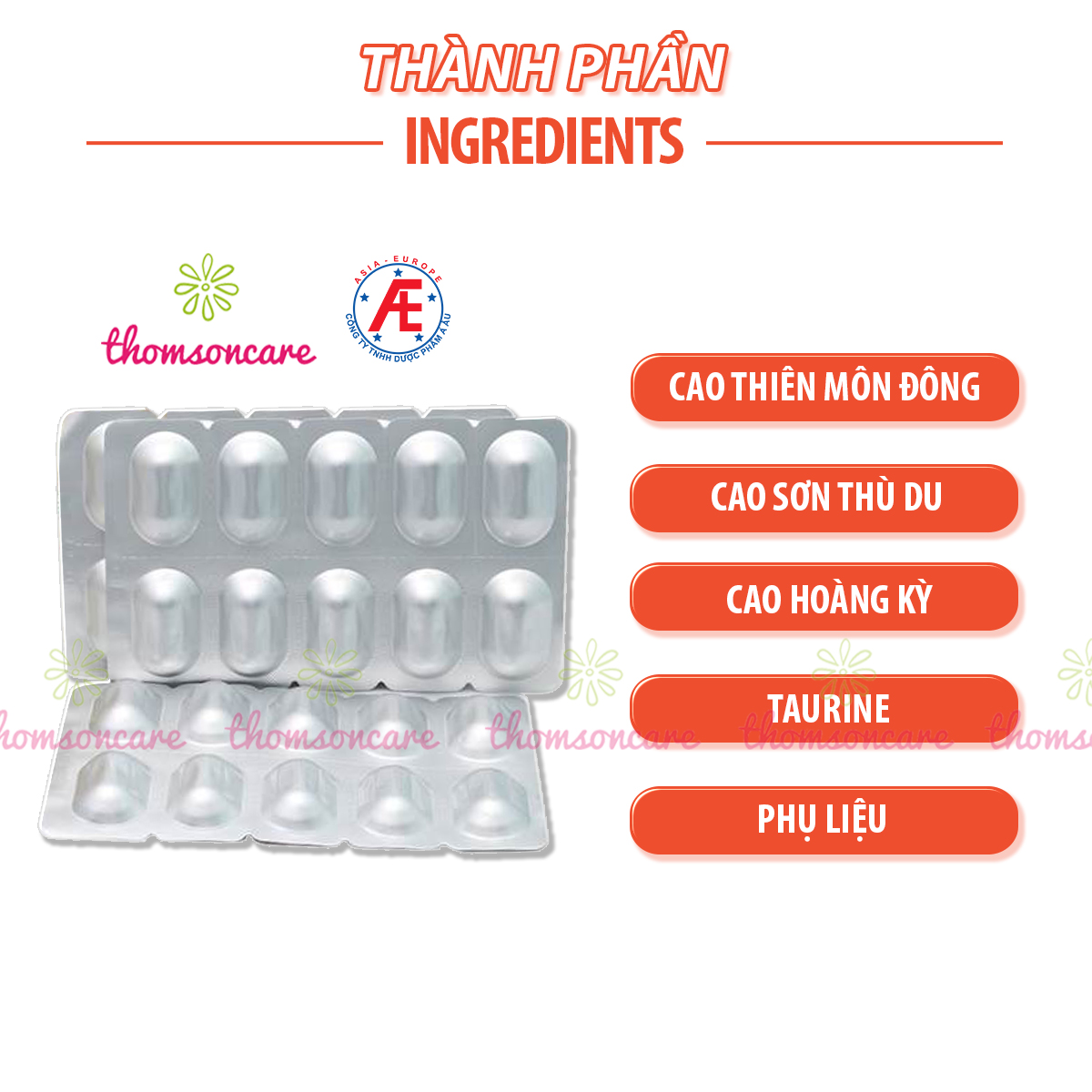 Hòa Hãn Linh - Hỗ trợ giảm mồ hôi tay chân - Khuyến mại mới - Mua 6 tặng 1 bằng tem tích điểm Á Âu