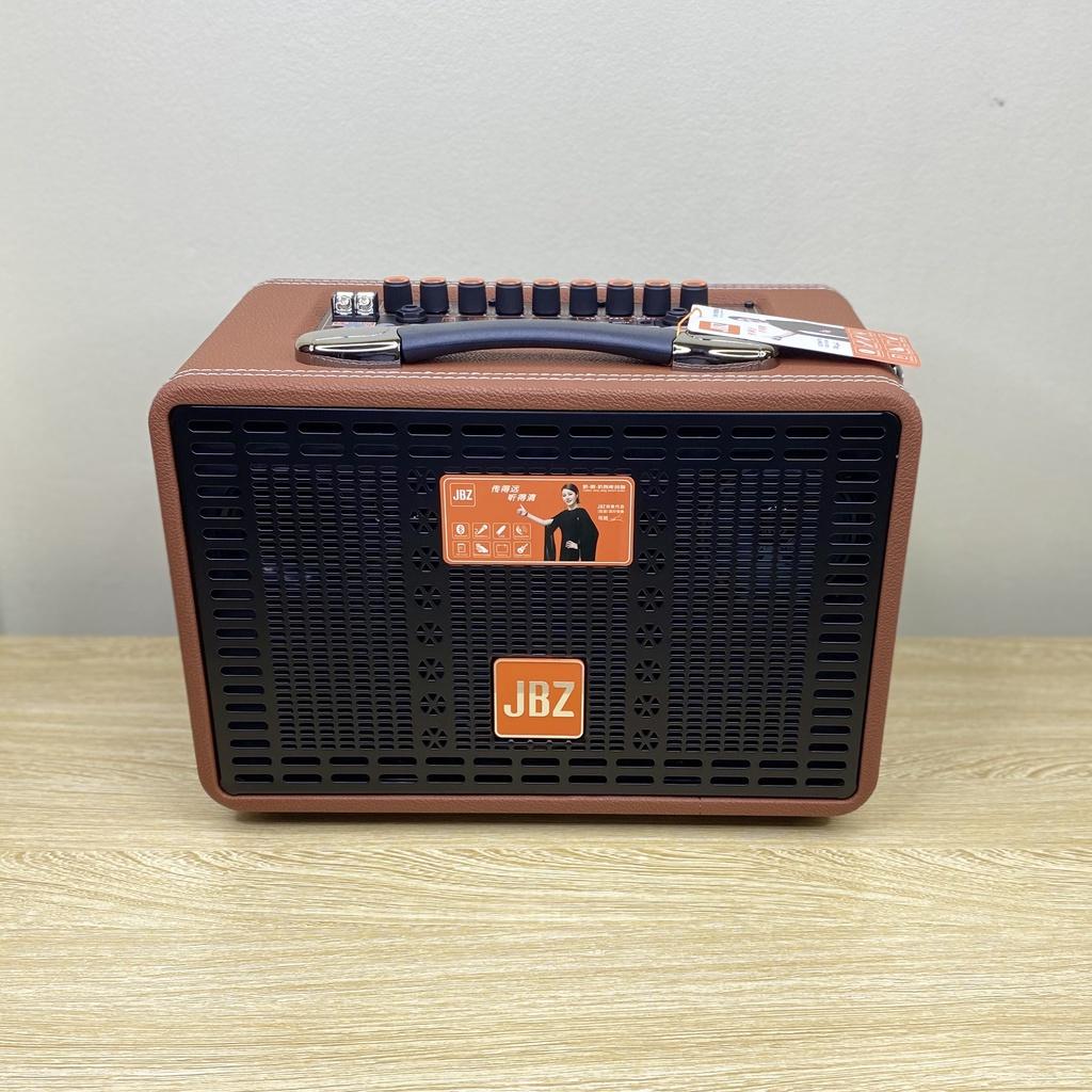 Loa karaoke bluetooth JBZ J06-6 tặng 2 micro không dây