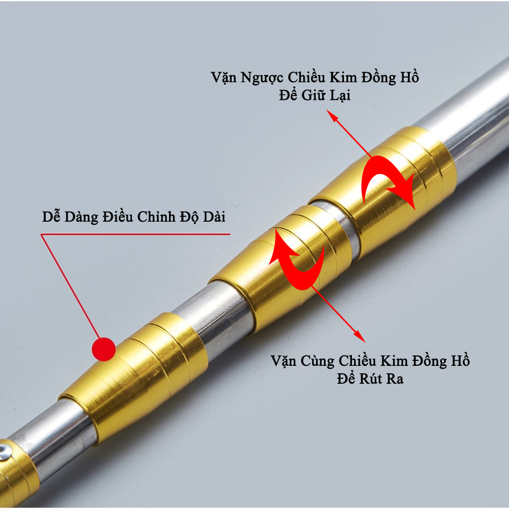 Chổi Quét Trần Nhà, Chổi Phất Trần Có Cán Điều Chỉnh Độ Dài KUNBE Quét Mạng Nhện, Lau Chùi Bụi Bẩn Trên Cao Tiện Dụng