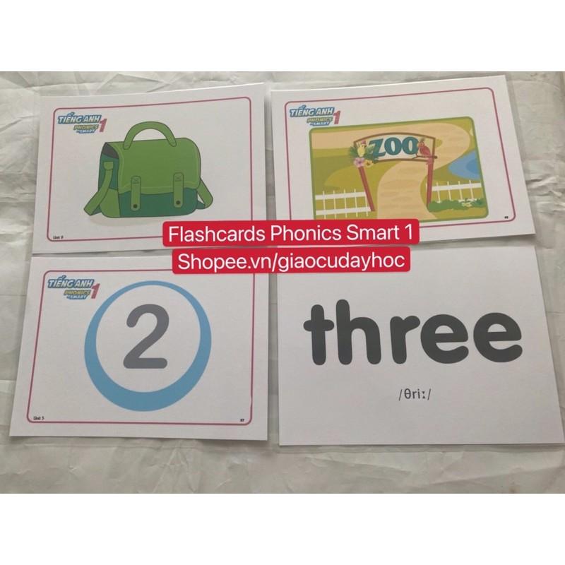 Flashcards Tiếng Anh Smart Phonics 1 -ép plastics bền đẹp