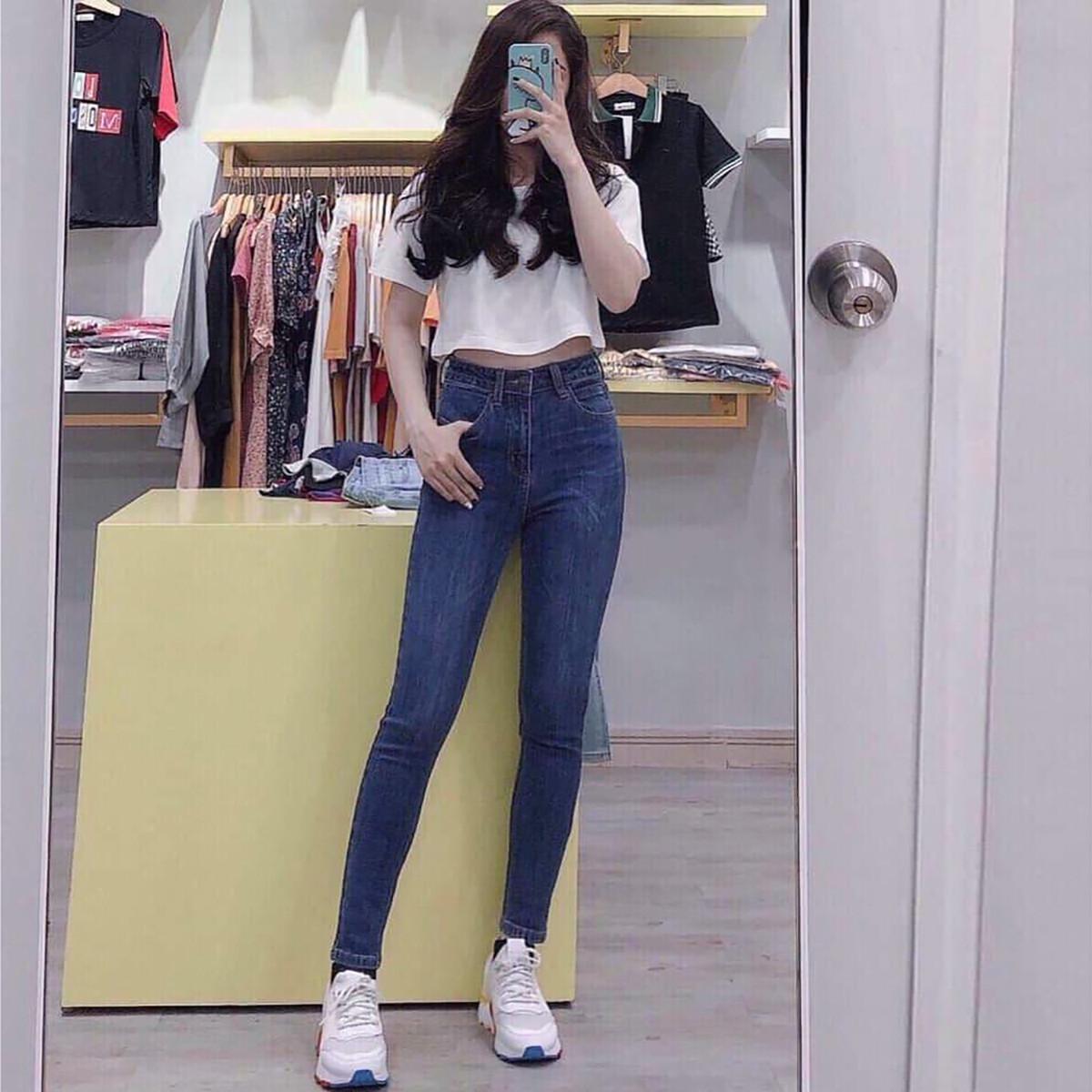 Quần Jeans Nữ Ôm Dáng