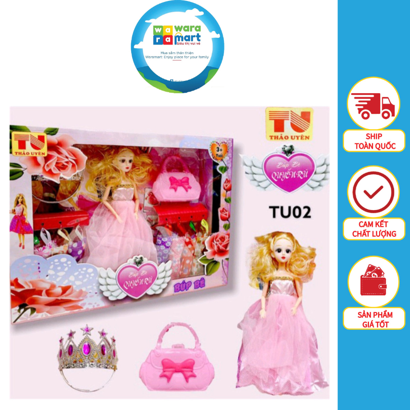 Búp Bê Barbie Thời Trang Đủ Mẫu Kèm Theo - Búp Bê Barbie Đồ Chơi Trẻ Em