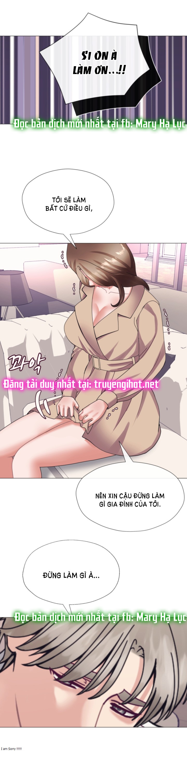 [18+] con không muốn đâu, cha à! chapter 6.1 9