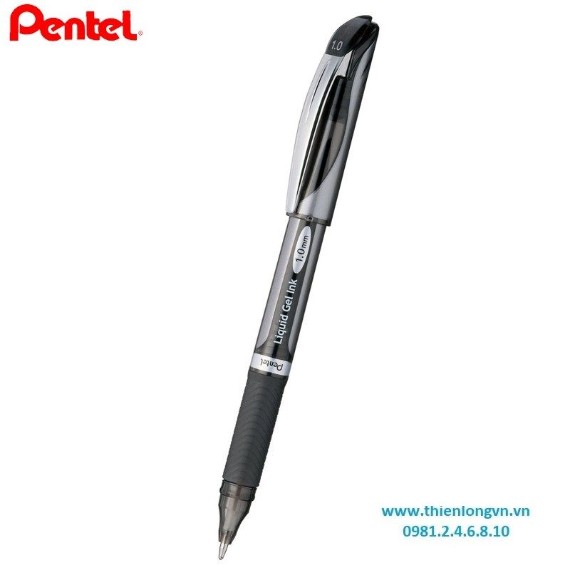 Combo 5 Bút ký nước energel Pentel BL60 mực đen ngòi 1.0mm