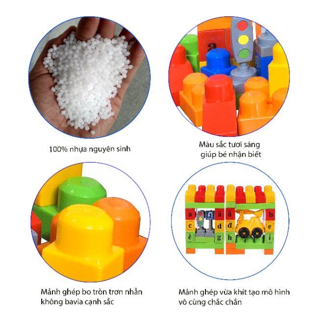 Xếp Hình Thông Minh - Vijago - Công Trình -