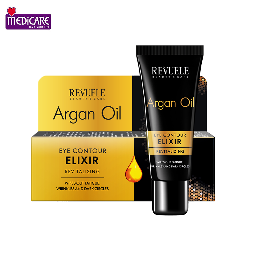 0126035 Kem dưỡng mắt REVUELE tinh dầu Argan 25ml