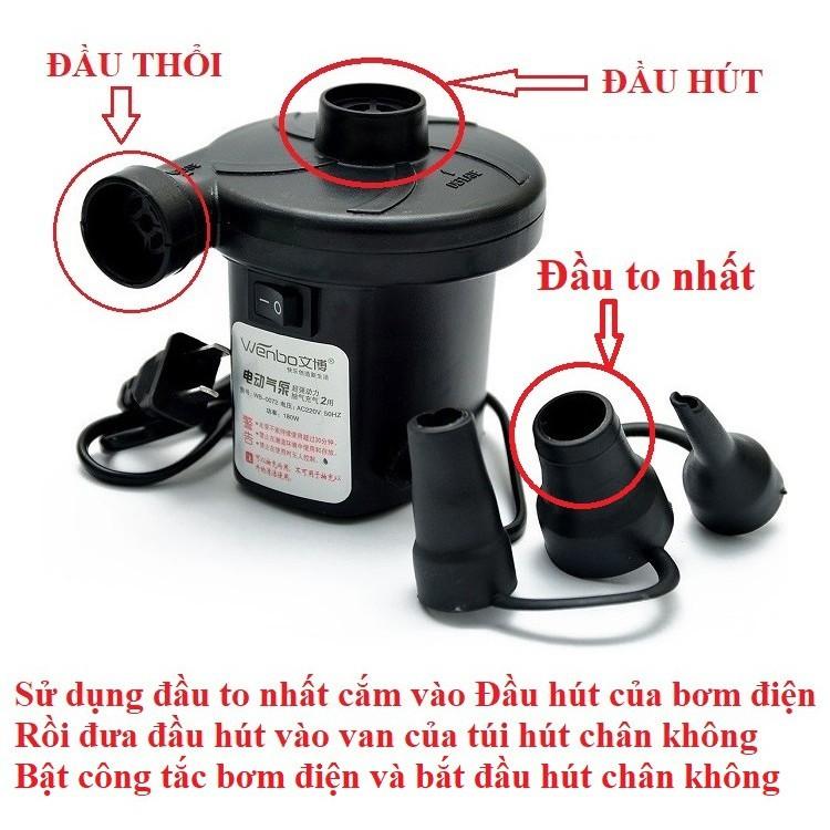 Máy Bơm điện dùng chút chân không và bơm hơi bể bơi phao bơi