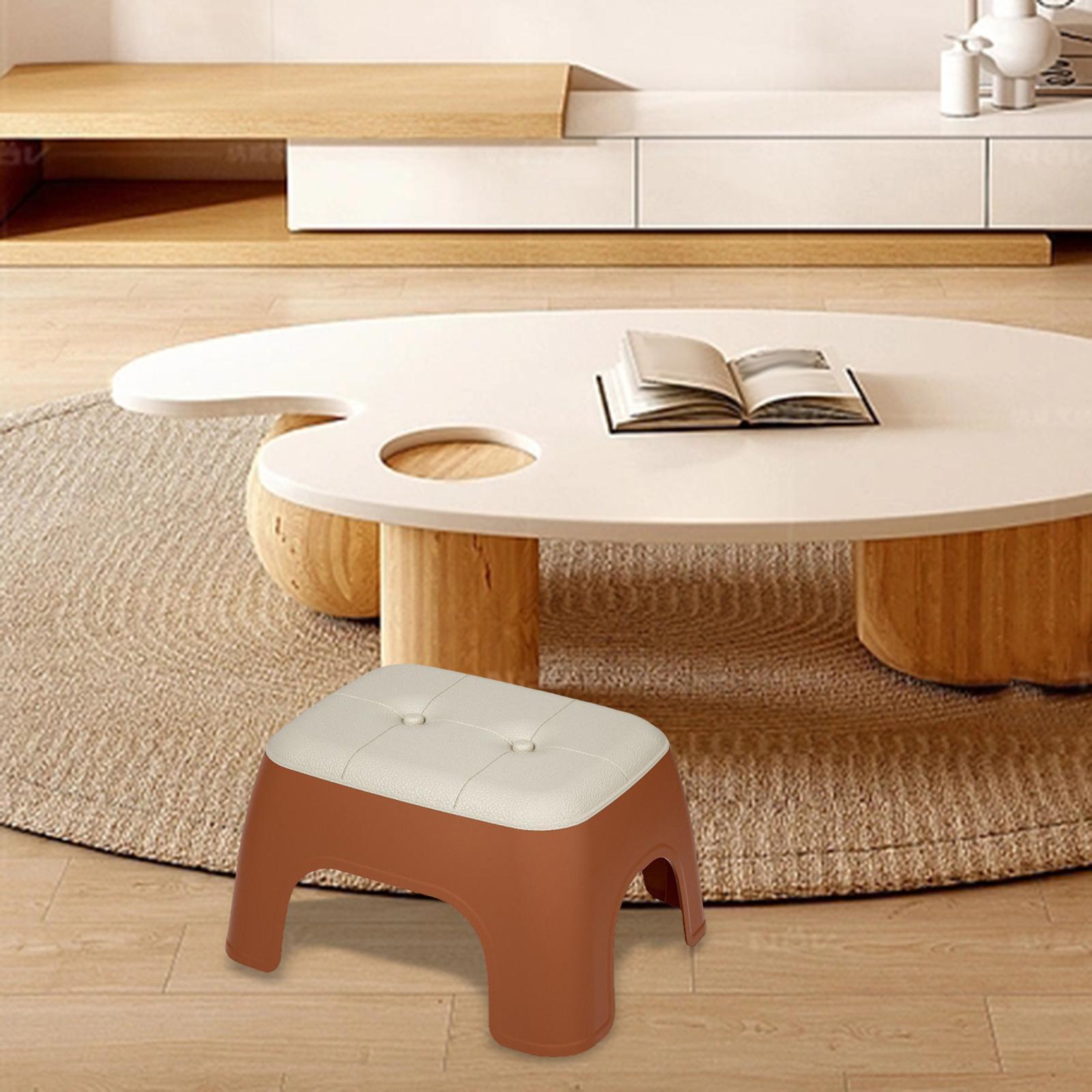 Bathroom Stool Non Slip Multi Used Potty Stool for Bedroom Porch Living Room