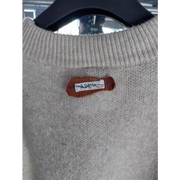 Áo ADER A1 Grey Wool Sweatshirt