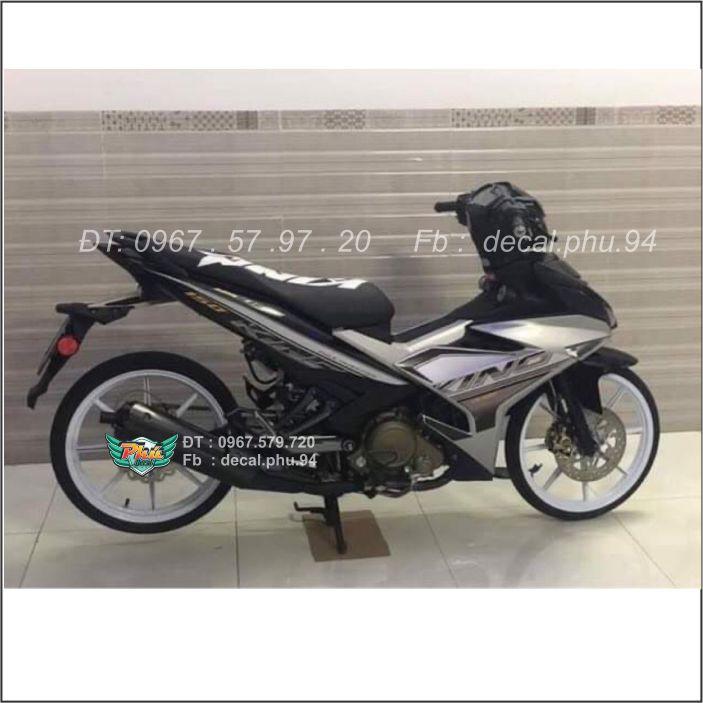 Tem Rời Exciter 150 King xám bạc rời