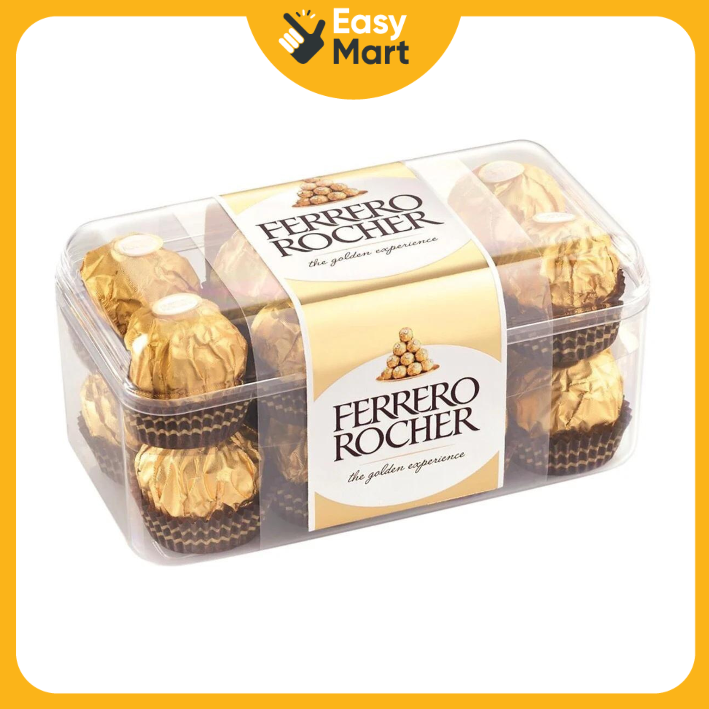 Socola Ferrero Rocher nhân hạt dẻ 16 Viên 200g