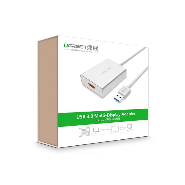 Cáp chuyển đổi USB 3.0 sang HDMI Ugreen 40229 - Hàng chính hãng